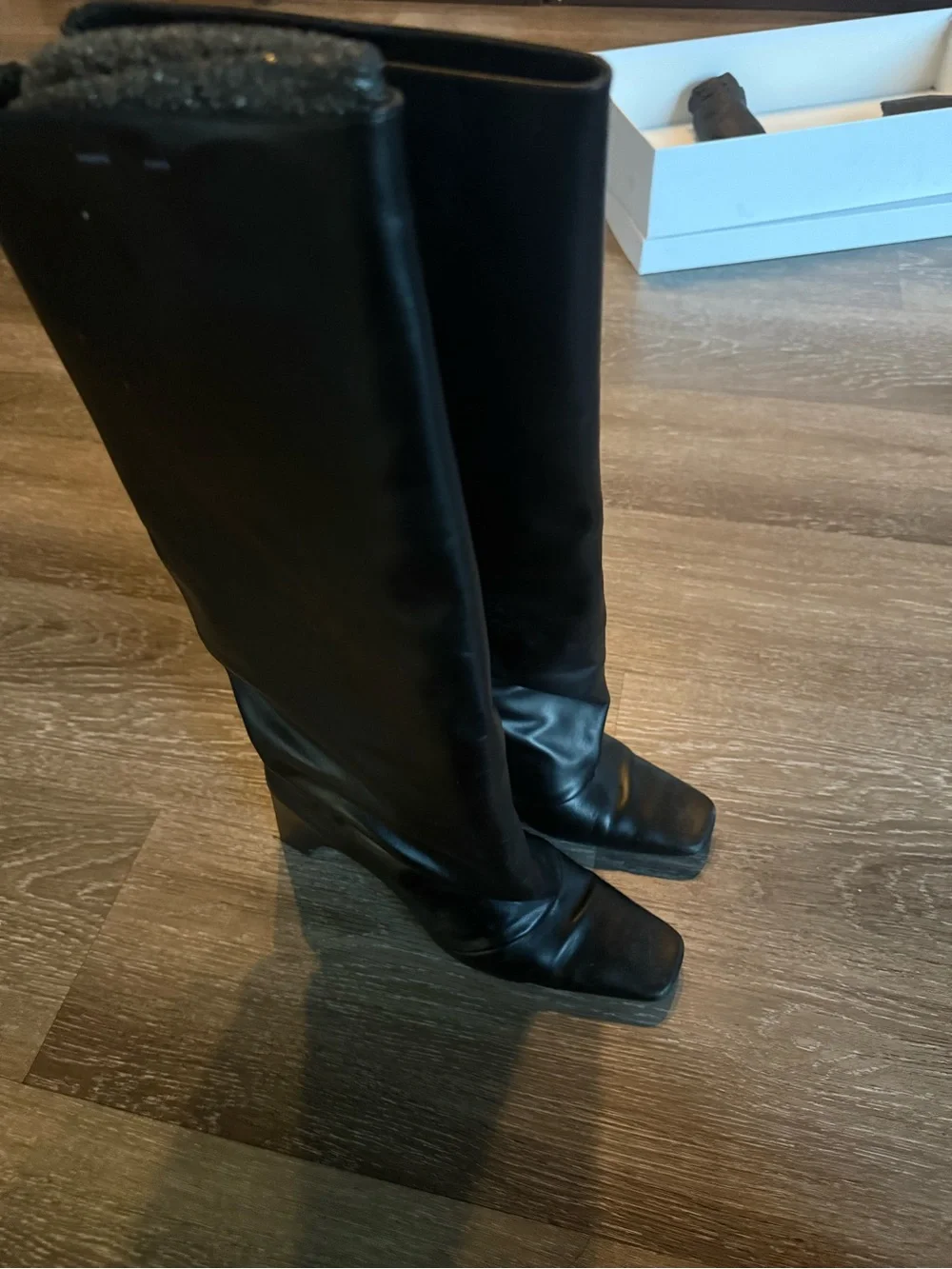 Coperni Bridge square toe boots